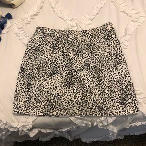 Leopard Print Skirt- Forever 21